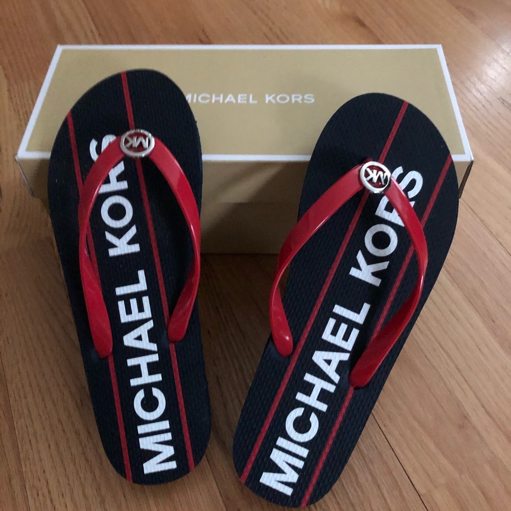 Michael Kors flip flops